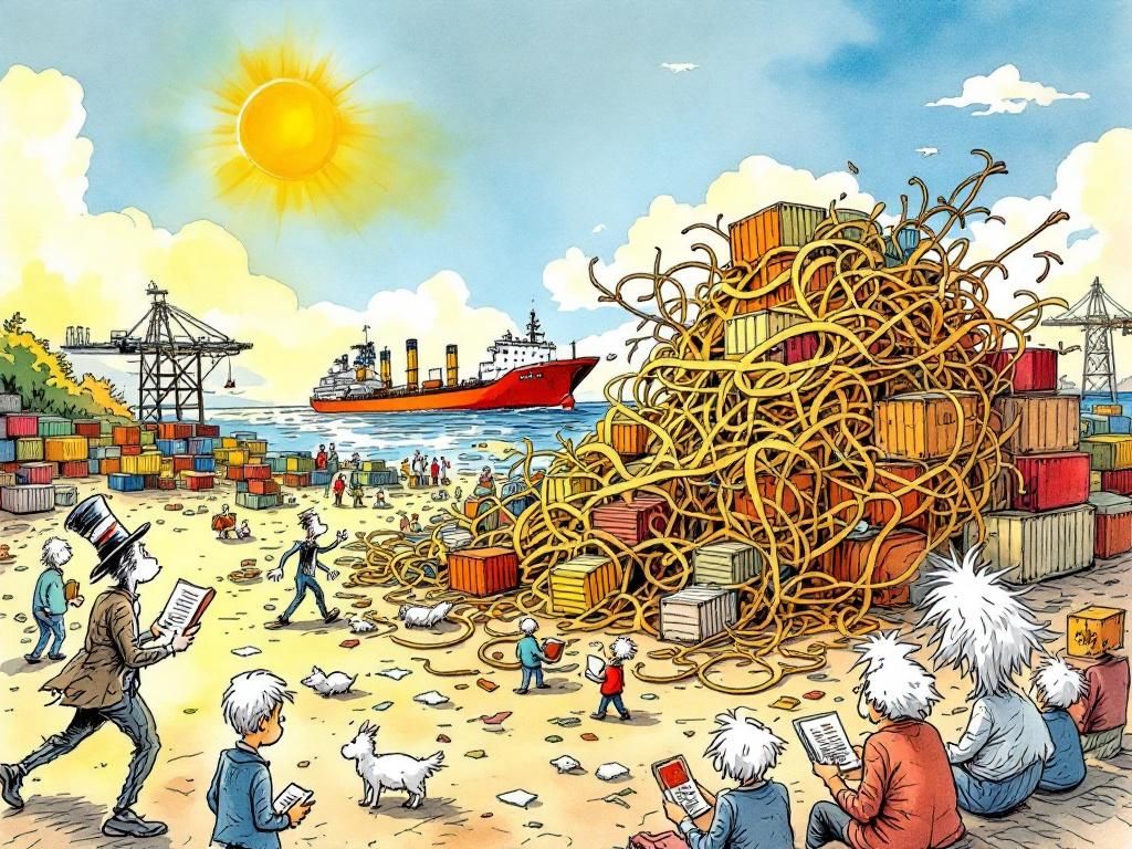 The world trading system battered but surviving the tariff chaos